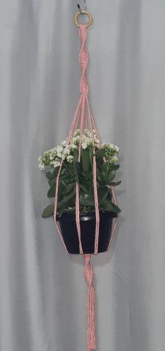 Suporte para vasos pequenos na cor salmão